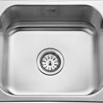 Regular Series Single Bowl 304 Grade Kitchen Sink (18" x 16" x 8") — 1002 - main product image