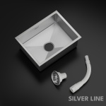 Handmade Single Bowl 304 Grade Kitchen Sink (26" x 20" x 9") - main product image
