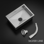 Handmade Single Bowl 304 Grade Kitchen Sink (28" x 20" x 9") - main product image