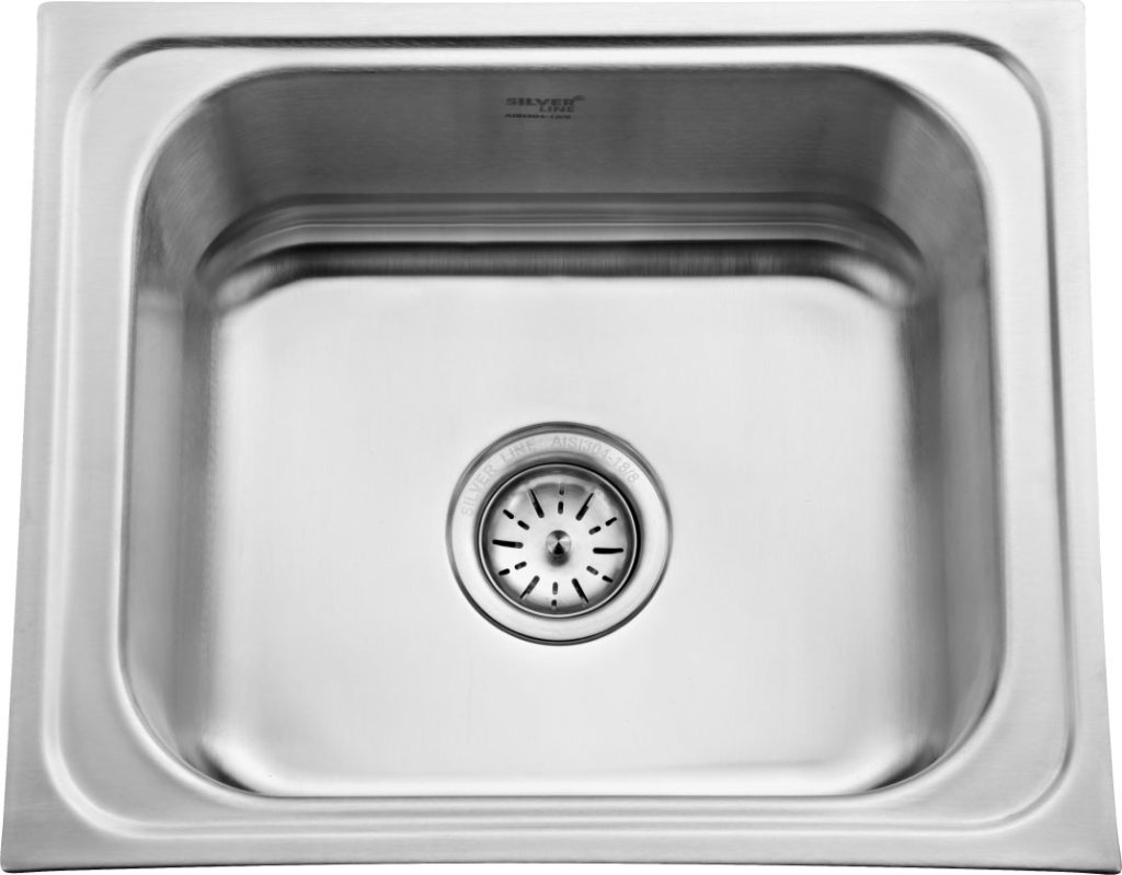 Regular Series Single Bowl 304 Grade Kitchen Sink (20" x 16¾" x 8") — 1003 - main product image