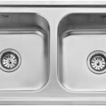 Regular Series Double Bowl 304 Grade Kitchen Sink (37" x 18" x 8") — 3003 - main product image