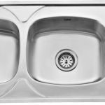 Regular Series Double Bowl With Drainboard 304 Grade Kitchen Sink (48" x 20¼" x 8") — 4004 - main product image