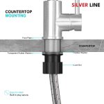 Kitchen Sink Mixture Faucet - Silver Line - installation