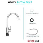 Kitchen Sink Mixture Faucet - Silver Line - box contents