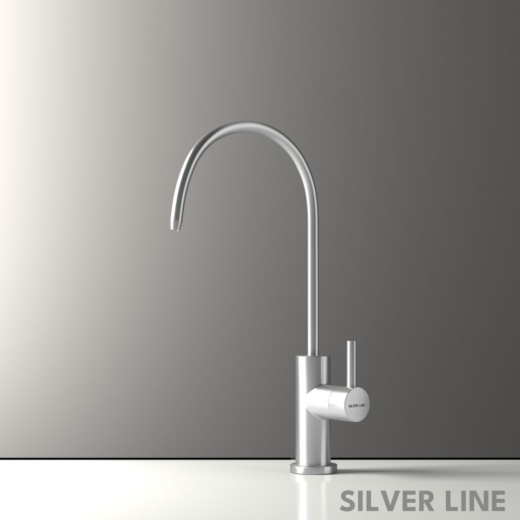 RO Fresh Water Kitchen Sink Faucet - Silver Line - main product image