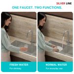 3 in 1 RO and Mixture Kitchen Sink Faucet - Silver Line - product view