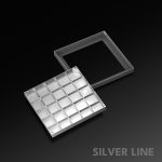 Recessed Manhole Cover (22" x 22") | SS 304 - Heavy Duty with Tile/Marble Insert for Indoor & Outdoor Use - Silver Line - main product image