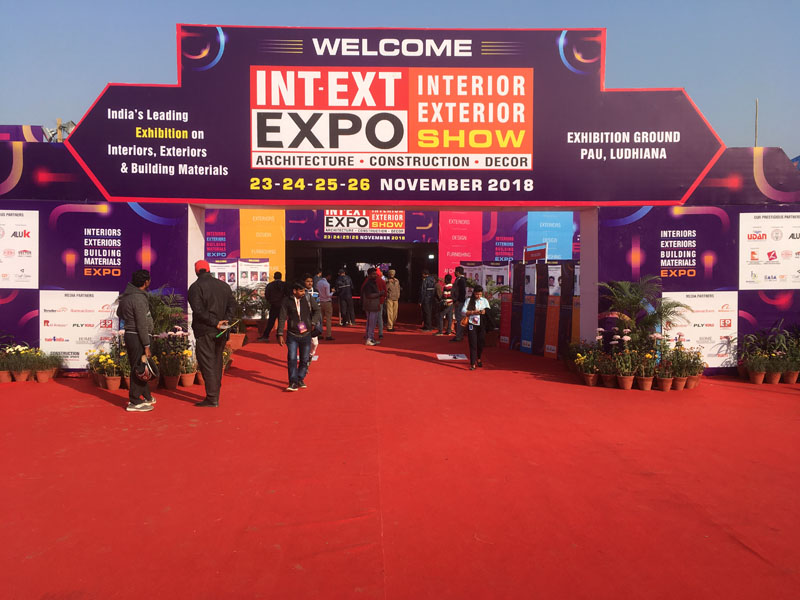 Presswell at Interior Exterior Show, Ludhiana 2018
