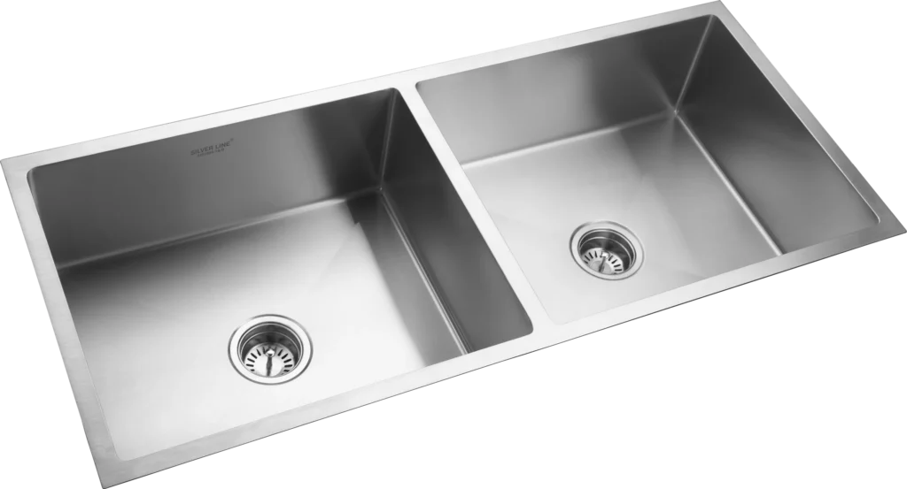 10039 - Handmade Double Bowl Kitchen Sink