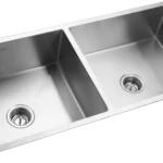 10039 - Handmade Double Bowl Kitchen Sink